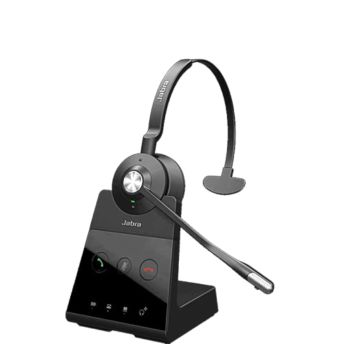 Jabra Engage 65 Wireless Headset System (Renewed) - Noise Cancelling Bluetooth Headset for Office, Call Center & Remote Work - Certified Refurbished with Warranty