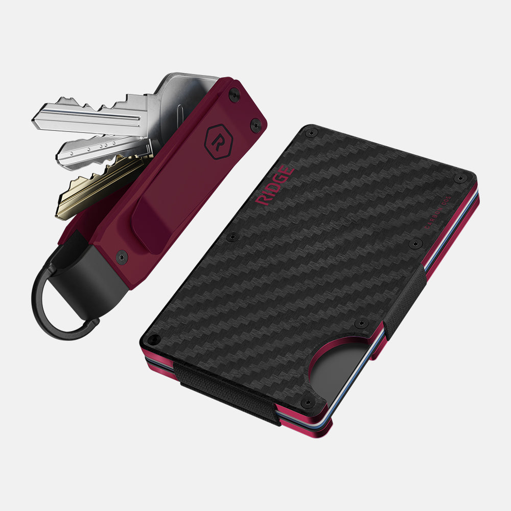 Premium Oxblood Carbon Fiber Daily Driver Kit - Stylish & Durable Car Accessories for Commuting & Road Trips