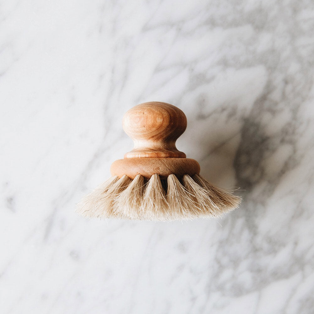 Round Everyday Dish Brush - Eco-Friendly Kitchen Cleaning Brush for Pots, Pans & Dishes | Perfect for Home, Restaurant & Camping Use
