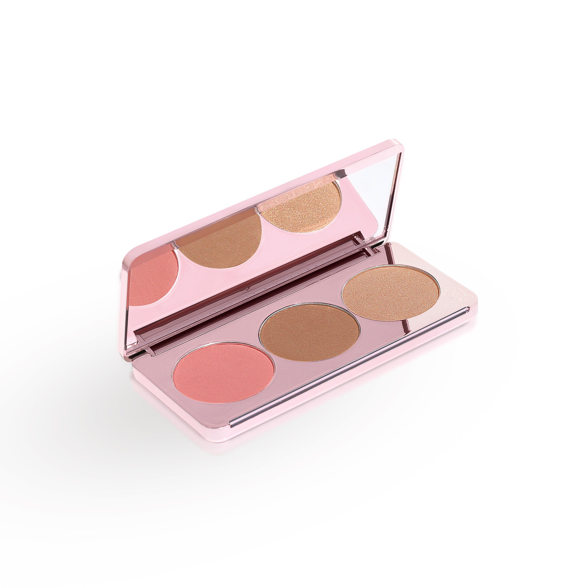 NEW Blush Me & Glow Face Palette - Contour & Highlight Makeup Kit for Cheeks & Eyes - Perfect for Everyday Glam & Special Occasions