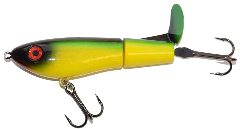 Topraider Surface Fishing Lure - Premium Bucher Bait for Bass, Pike, and Musky - Perfect for Freshwater and Saltwater Fishing Adventures