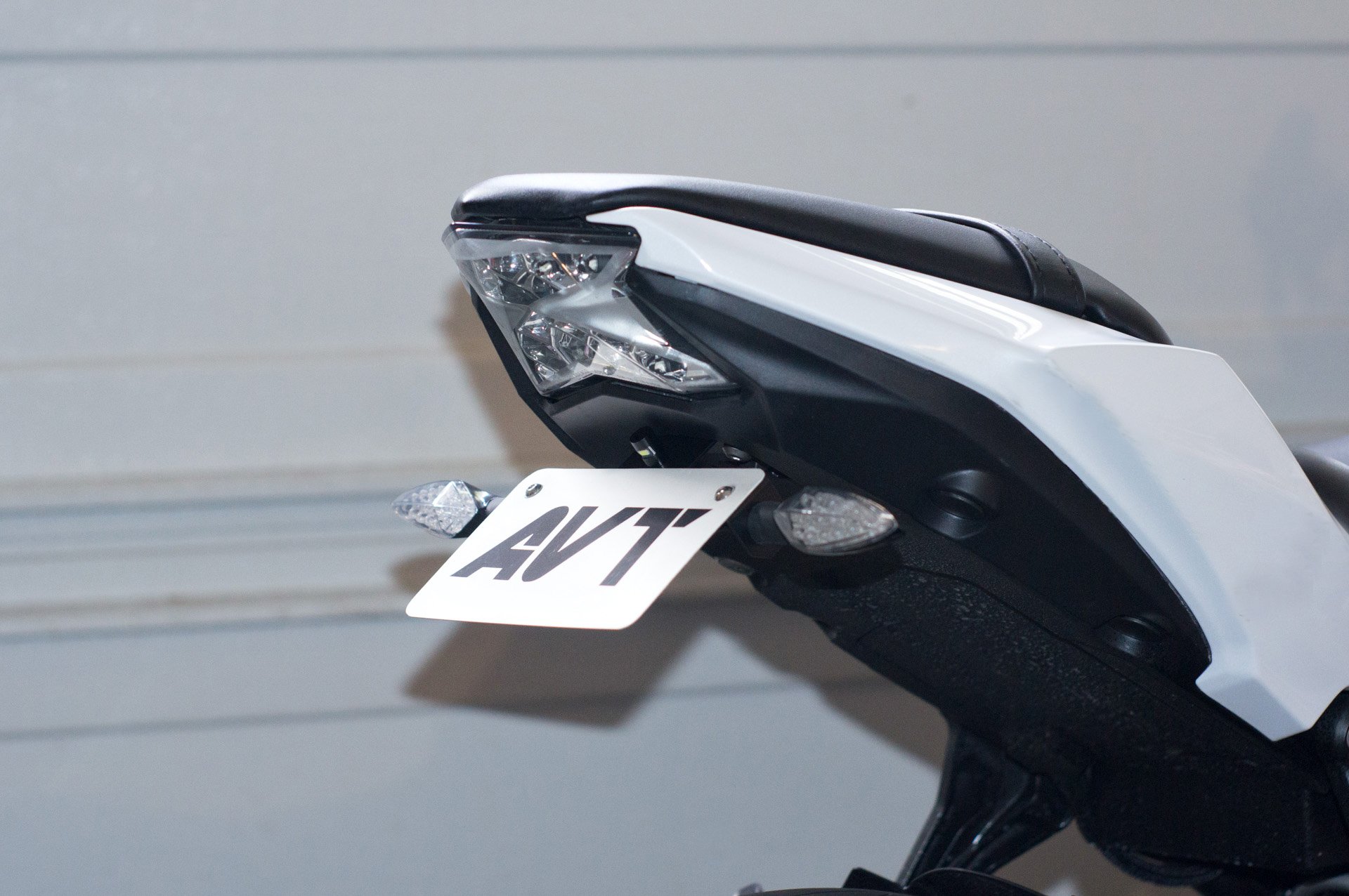 AVT Ninja 650 / Z650 Fender Eliminator Kit with LED Turn Signals for 2020-2025 Models - Motorcycle Tail Tidy & Clean Rear End Upgrade for Street & Track Riding