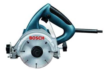 Bosch GDM12-34 Professional Marble Cutter - 220V Wet Tile Saw with Diamond Blade for Precision Cutting - Perfect for Bathroom Renovation, Kitchen Backsplash & Floor Tile Installation