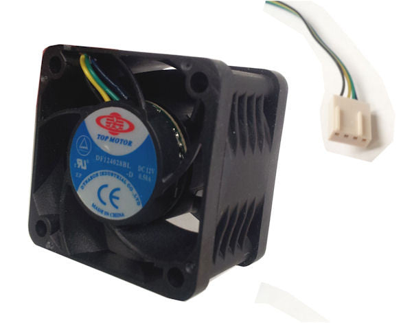 Top Motor 40x40x28mm 12V DC Cooling Fan with PWM Control - High Performance for PC, Electronics, and DIY Projects