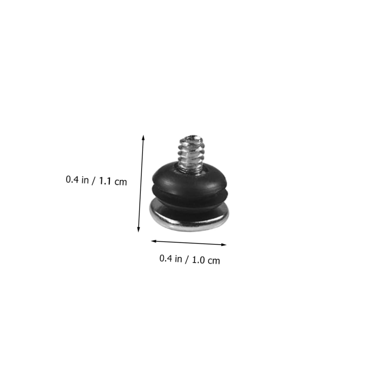 20pcs Hard Disk Damping Screws for Laptop & Computer Mounting | Motherboard & Hard Drive Standoffs | Shock-Absorbing Rubber Apron for Computer Cases | Ideal for Laptop Repair & PC Assembly