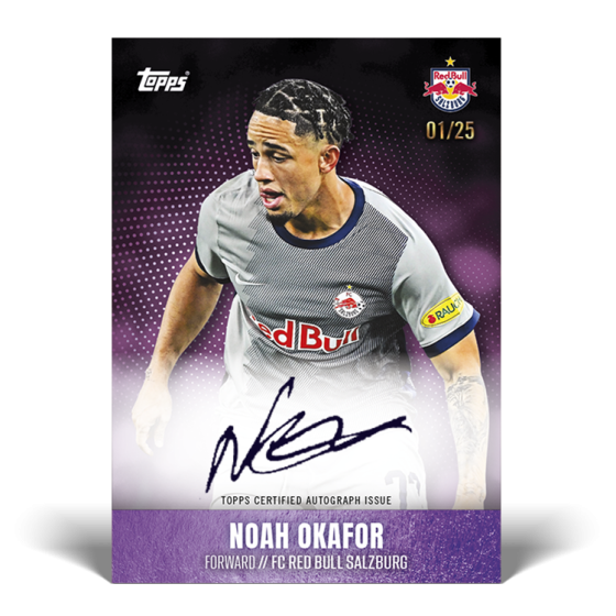 Topps FC RB Salzburg Official Team Set 22/23 Single Pack - Collectible Soccer Trading Cards for Fans & Collectors - Perfect for Gifts, Display, and Trading