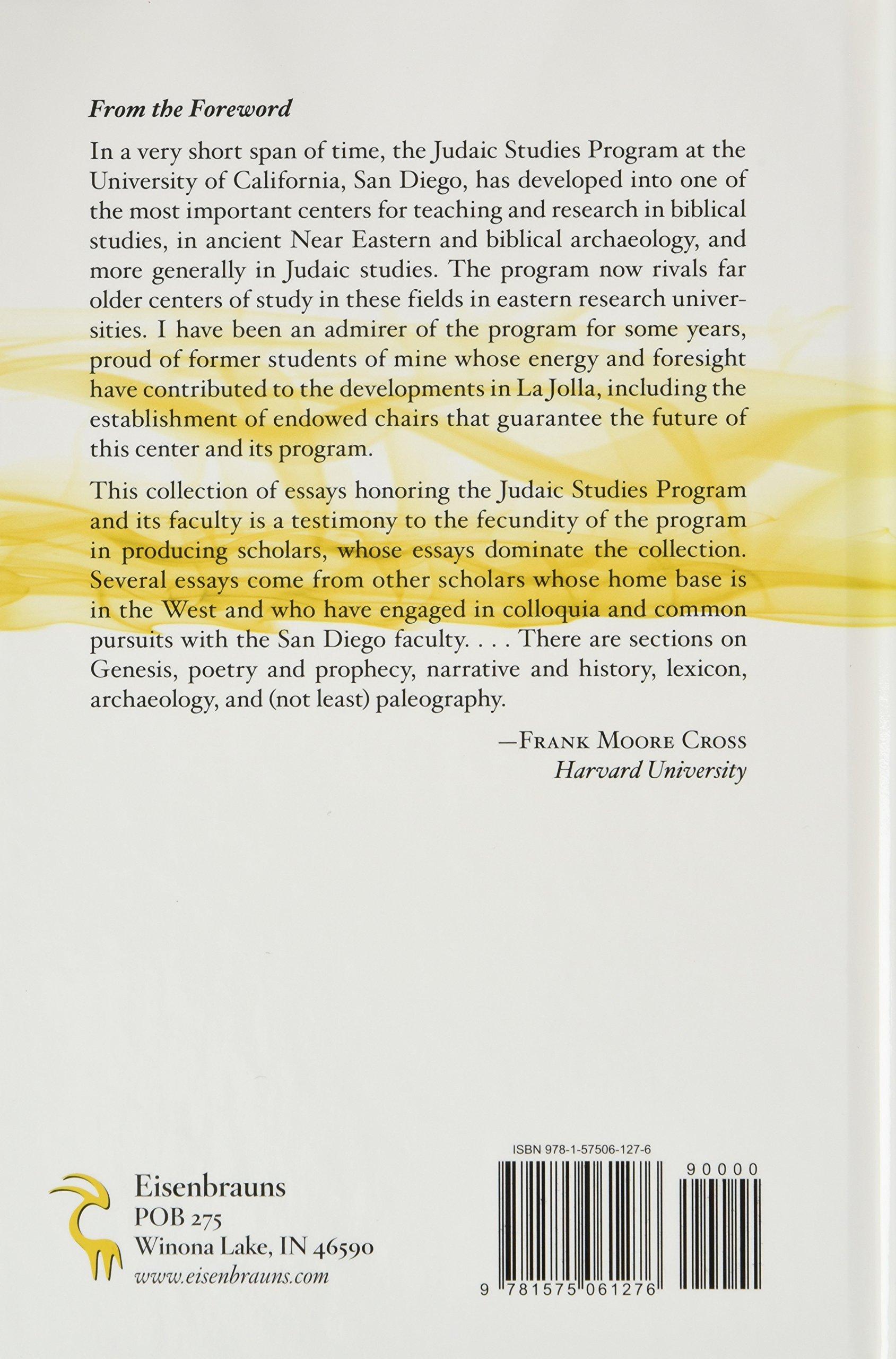 Milk and Honey: Ancient Israel & Biblical Essays - UCSD Judaic Studies Tribute | Academic Research & Theology Studies