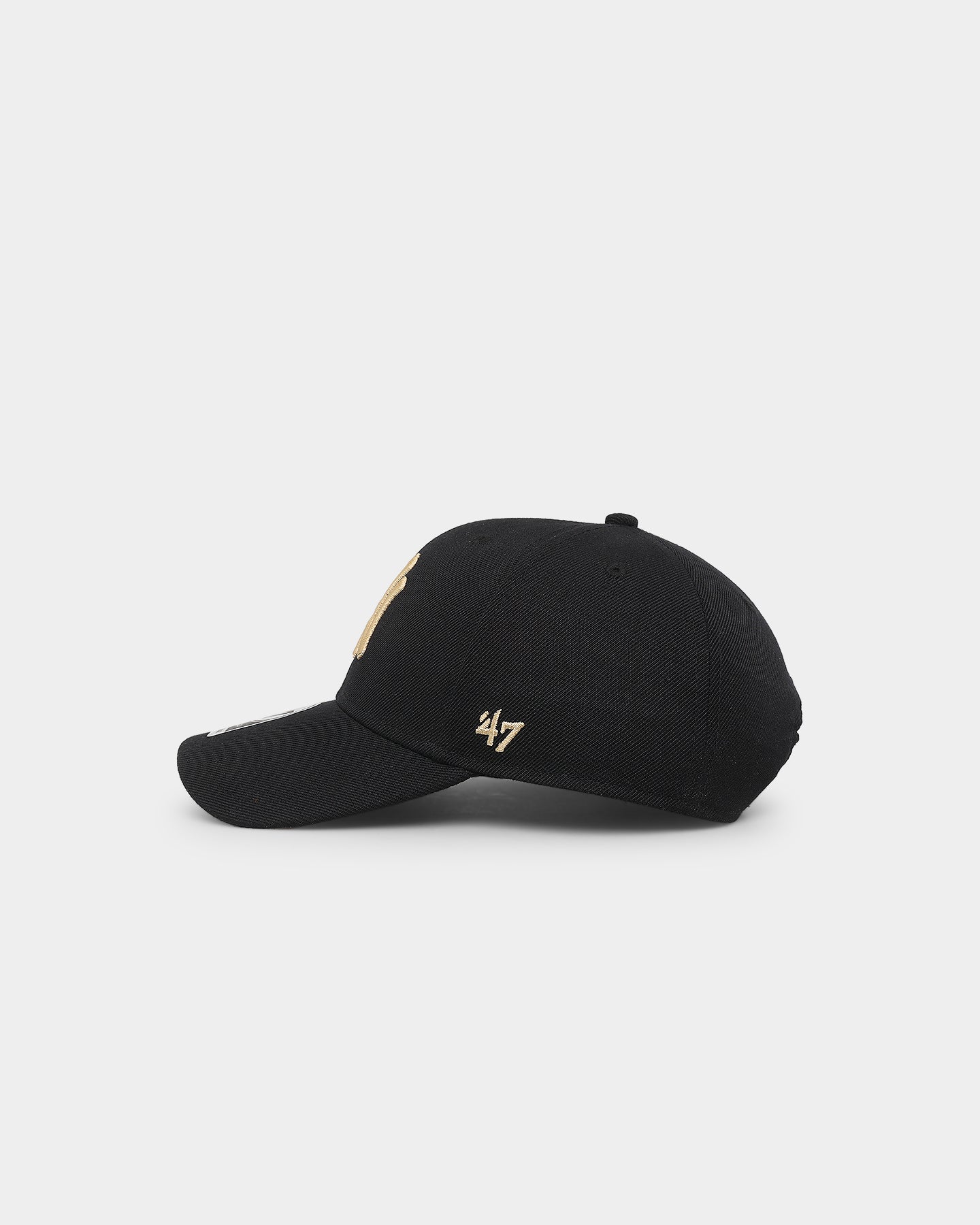 47 Brand New York Yankees Sure Shot 47 MVP Snapback Black Hat - Official MLB Licensed Adjustable Baseball Cap for Men & Women - Perfect for Games, Sports, and Streetwear Fashion