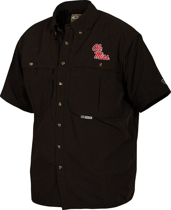 Ole Miss Wingshooter's T-Shirt - Short Sleeve Cotton Tee for Hunting & Outdoor Activities | Perfect for Game Day & Casual Wear