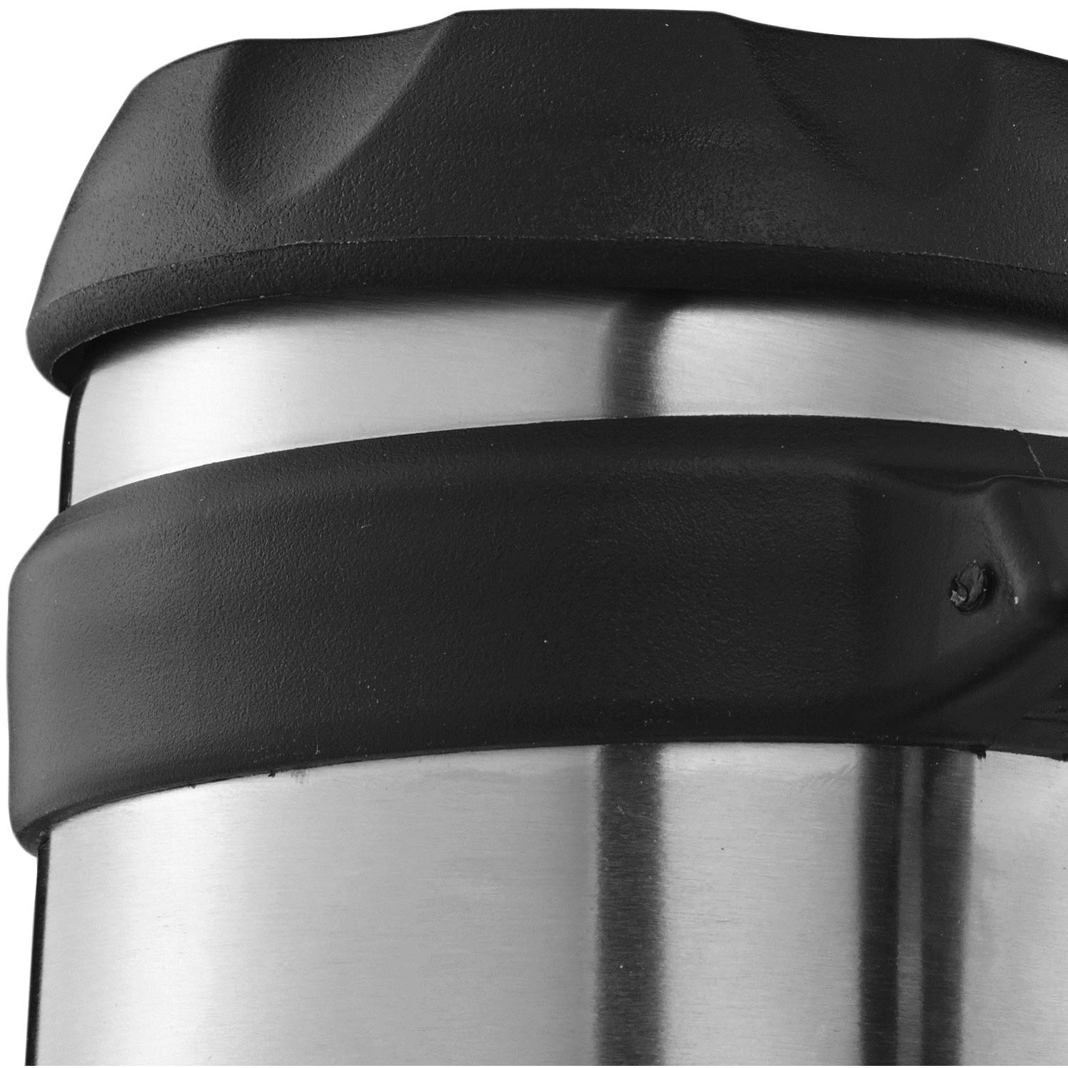Premium Brentwood 16 oz Vacuum Insulated Stainless Steel Food Jar with Black Finish - Perfect for Lunch, Travel, Hiking & Outdoor Adventures