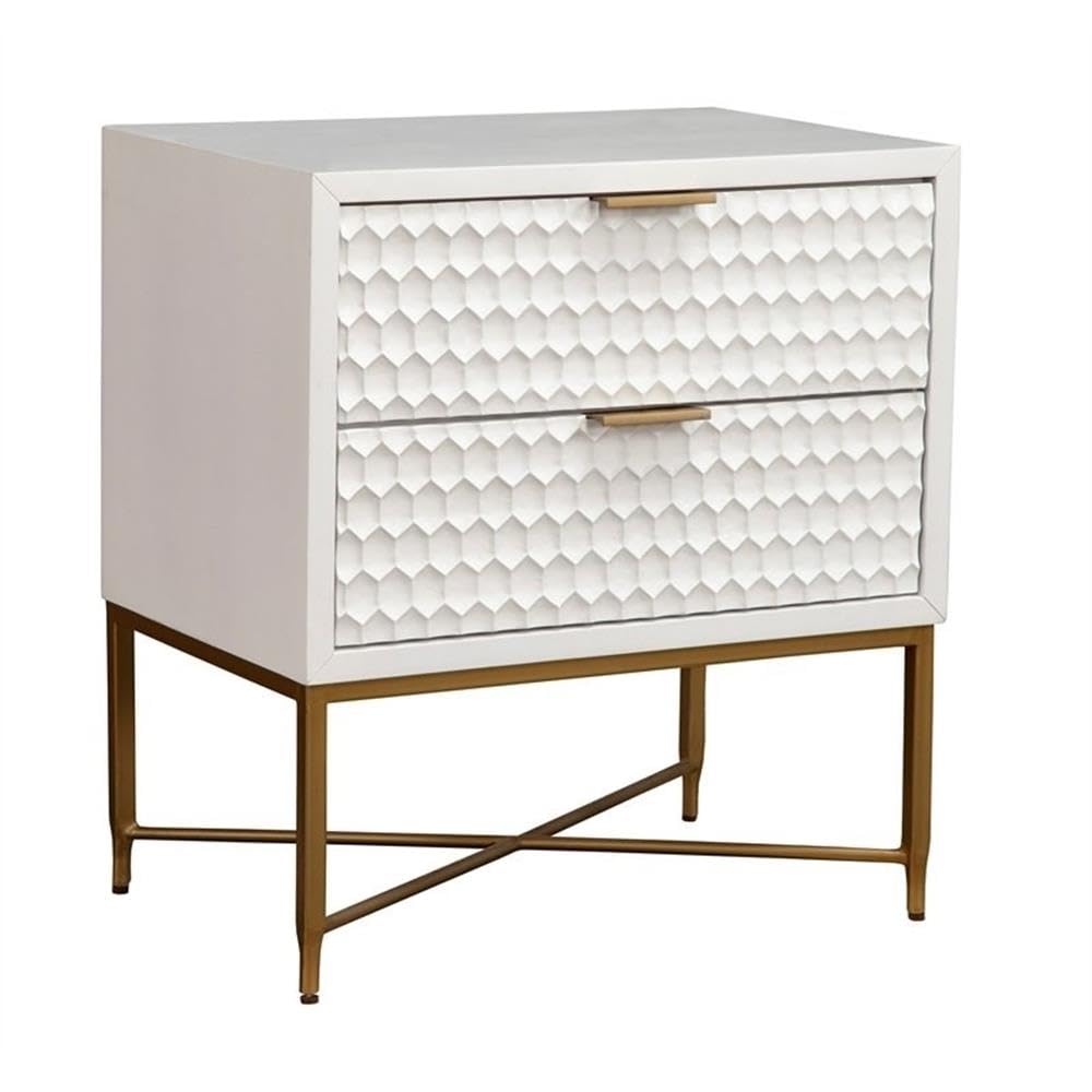 Home Square 4-Piece Bedroom Set with Nightstand & California King Headboard - Modern Vanity Dresser for Master Bedroom, Guest Room & Apartment Decor