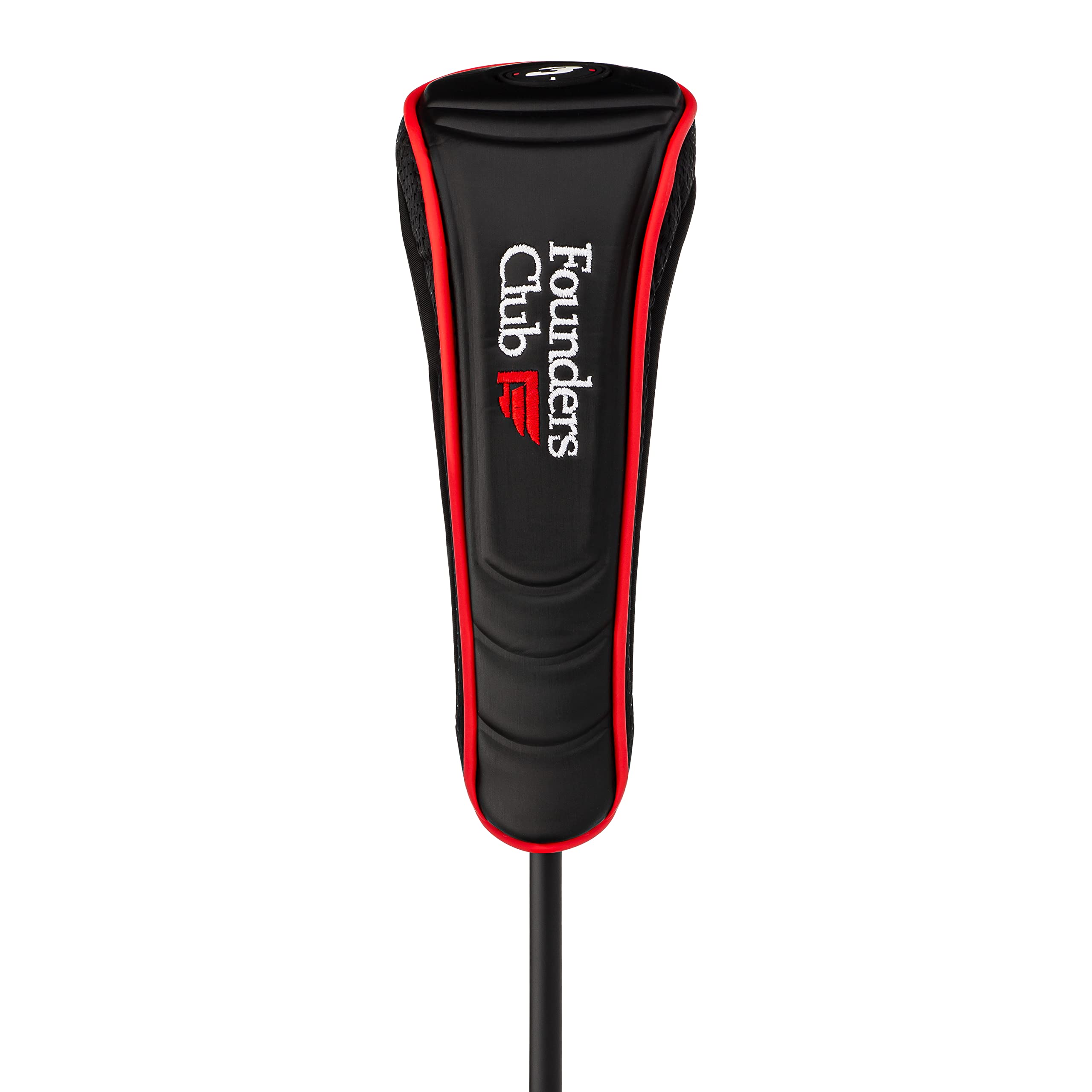 Founders Club Double Sole Hybrid Iron Golf Club with Head Cover - Forged Iron Technology for Distance & Accuracy - Perfect for Fairway Shots & Rough Lies