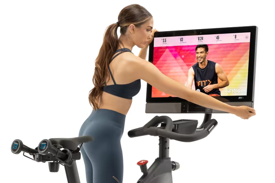 NordicTrack S22i Studio Cycle - Premium Indoor Exercise Bike for Home Gym, Cardio & HIIT Workouts - Perfect for Home Fitness, Spin Classes & Weight Loss Training