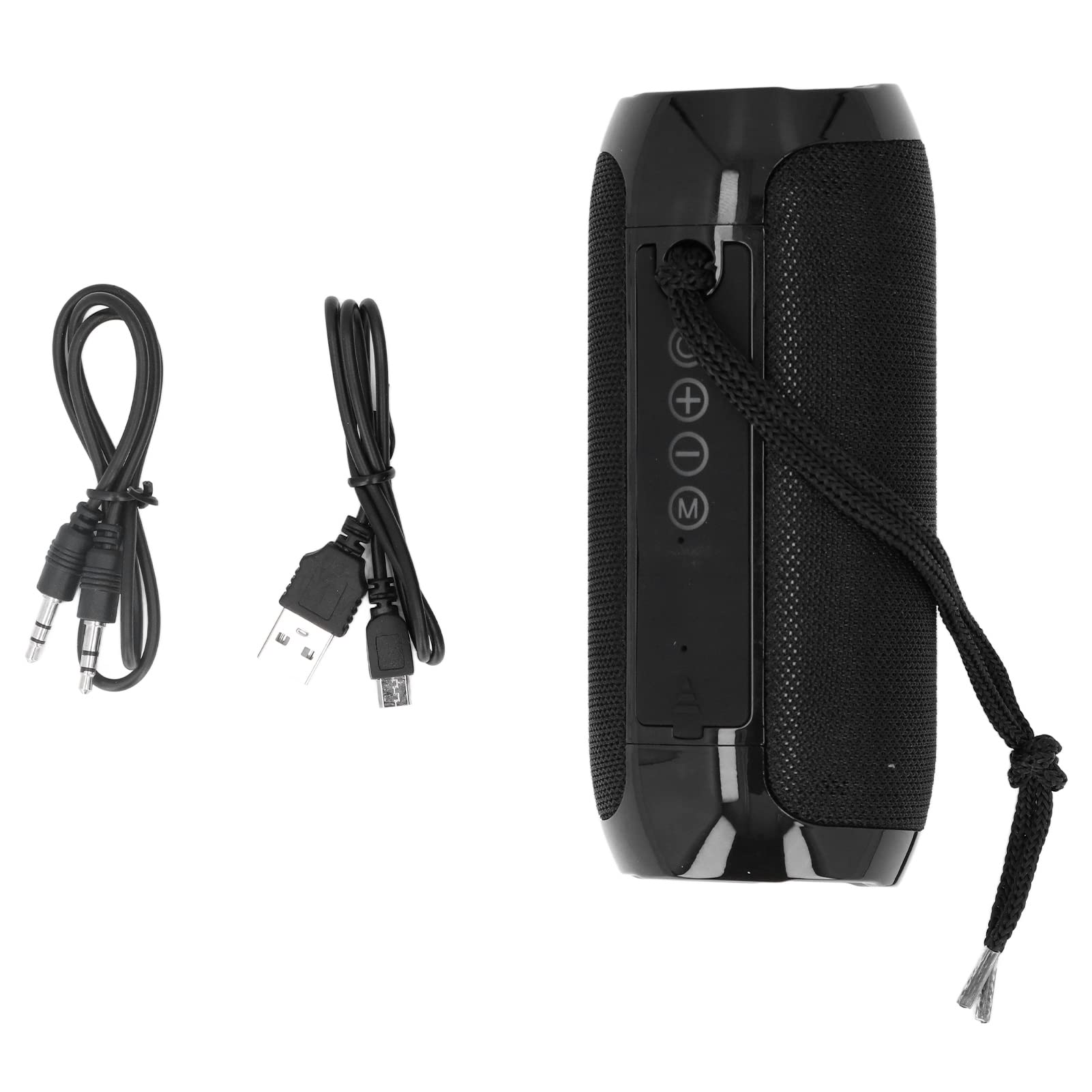 Portable Waterproof Bluetooth Speaker - 5.0 Wireless Mini Outdoor Speaker with USB Charging, HD Stereo Sound for Camping, Beach, Hiking & Home Use (2.7 x 2.7 x 6.3in)