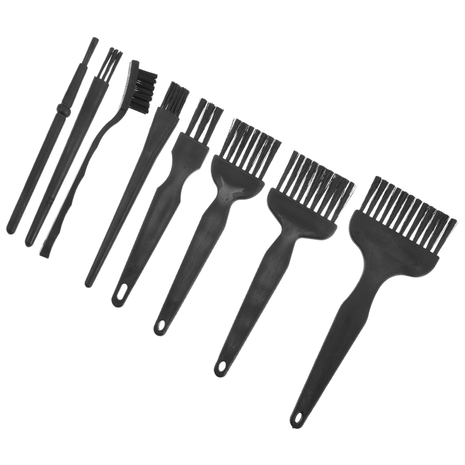 Electric Shaver Cleaning Brush Kit - Durable Non-Shedding PP Bristles for Razor Maintenance (607 Black) | Perfect for Travel & Home Grooming Care