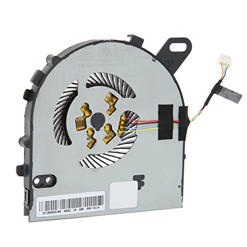 Durable 5V 4Pin Laptop Cooling Fan Replacement for Dell Inspiron 15-7560 & Vostro 5468/5568 - High Performance CPU Fan for Fast Heat Dissipation | Perfect for Gaming, Office Work & Heavy Computing Tasks
