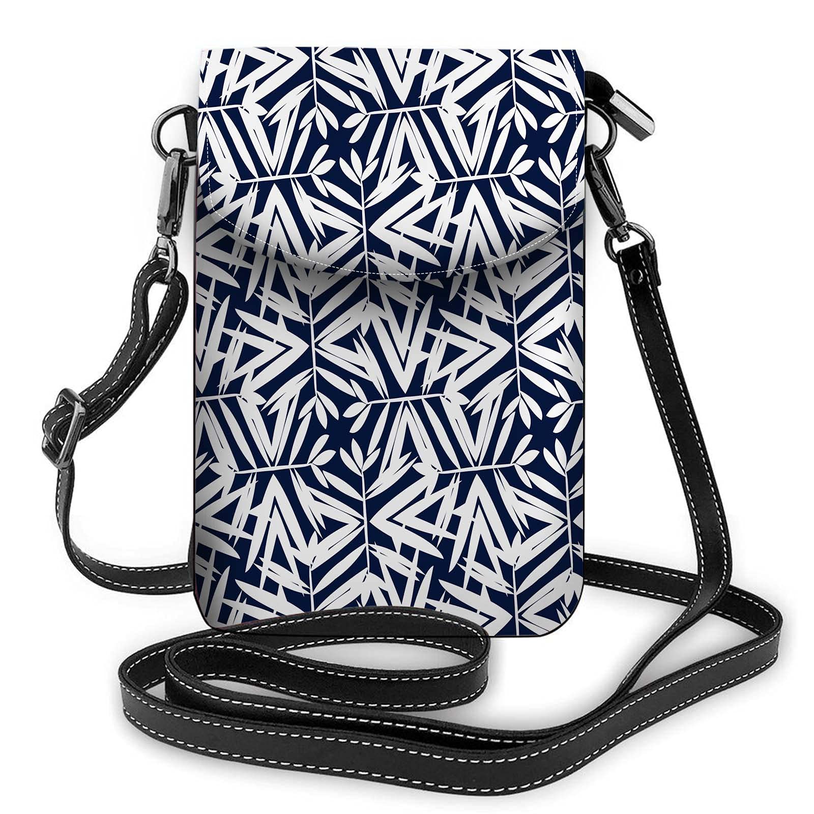 AOYEGO Women's Crossbody Phone Bag with Adjustable Shoulder Strap - Stylish Patchwork Design for iPhone, Samsung & Smartphones - Perfect for Travel, Shopping & Daily Use