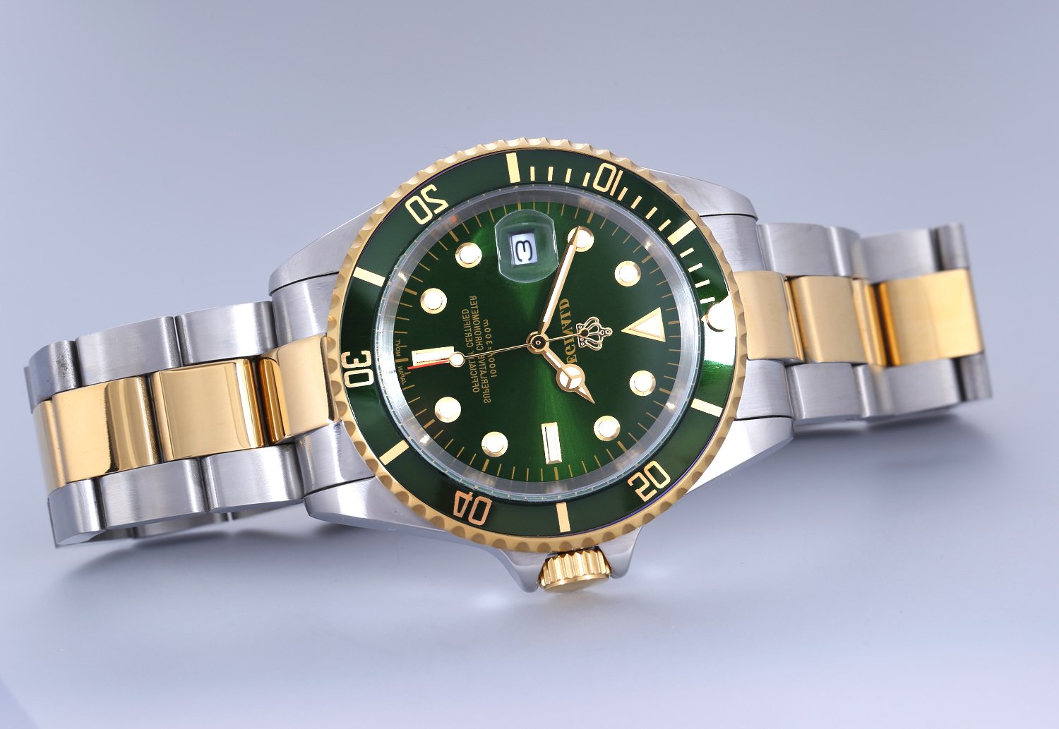 Men's Rotatable Bezel Waterproof Stainless Steel Sports Watch - Fashion Quartz Business Watch for Outdoor Activities, Work & Casual Wear