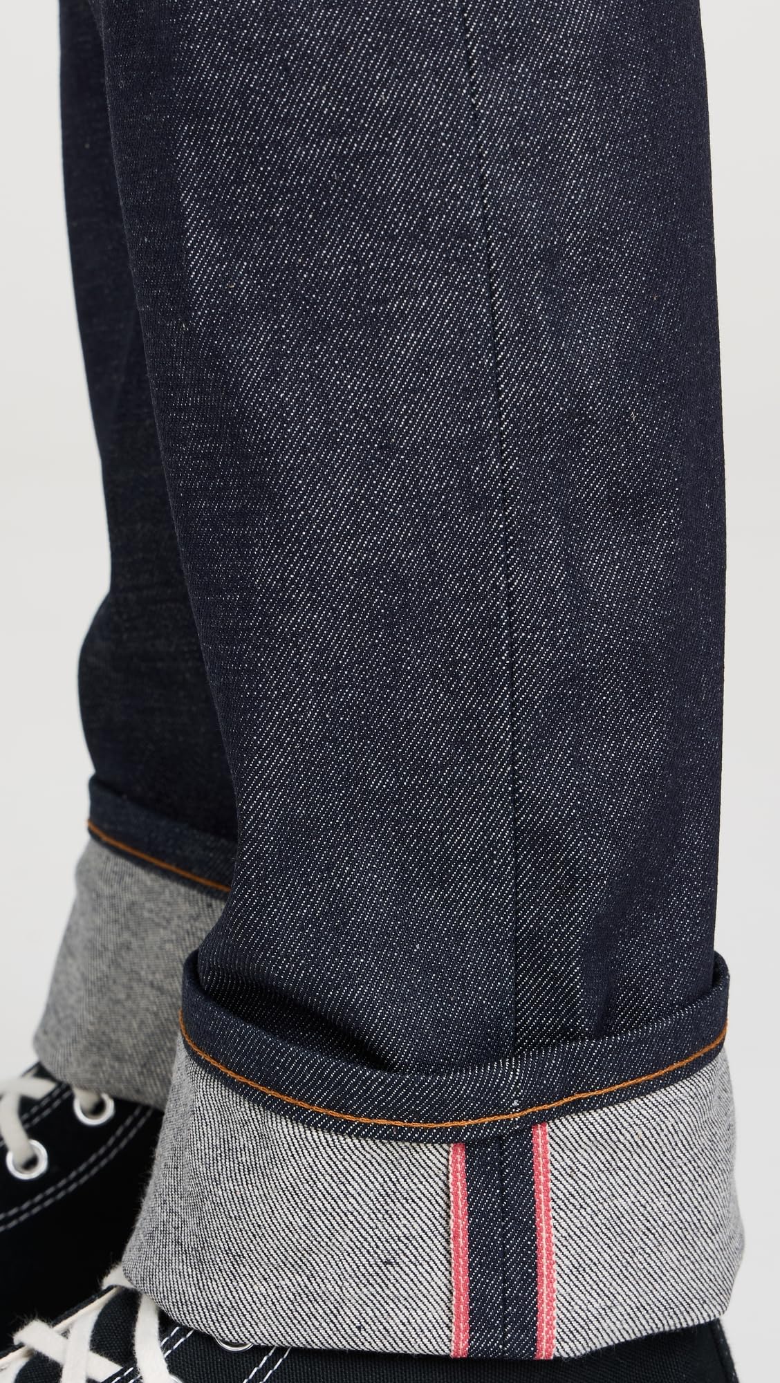 Naked & Famous Denim Men's Weird Guy Low-Rise Selvedge Jeans in Dirty Fade - Premium Raw Denim for Casual Wear & Street Style