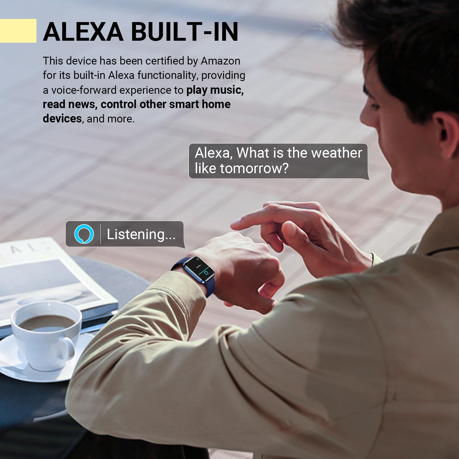 Smartwatch for Women & Men - 1.8