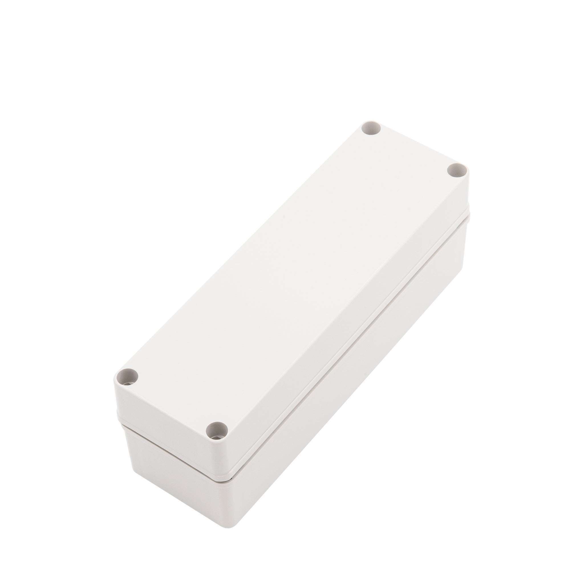 Boxco S Series 3.15 x 9.84 x 3.35 Inch (80x250x85mm) Waterproof Plastic Enclosure - IP67 Rated, IK08 Impact Resistant, Polycarbonate (PC) Grey Case with Screw Mounting - Ideal for Outdoor Electronics, Industrial Equipment & Electrical Component Protection
