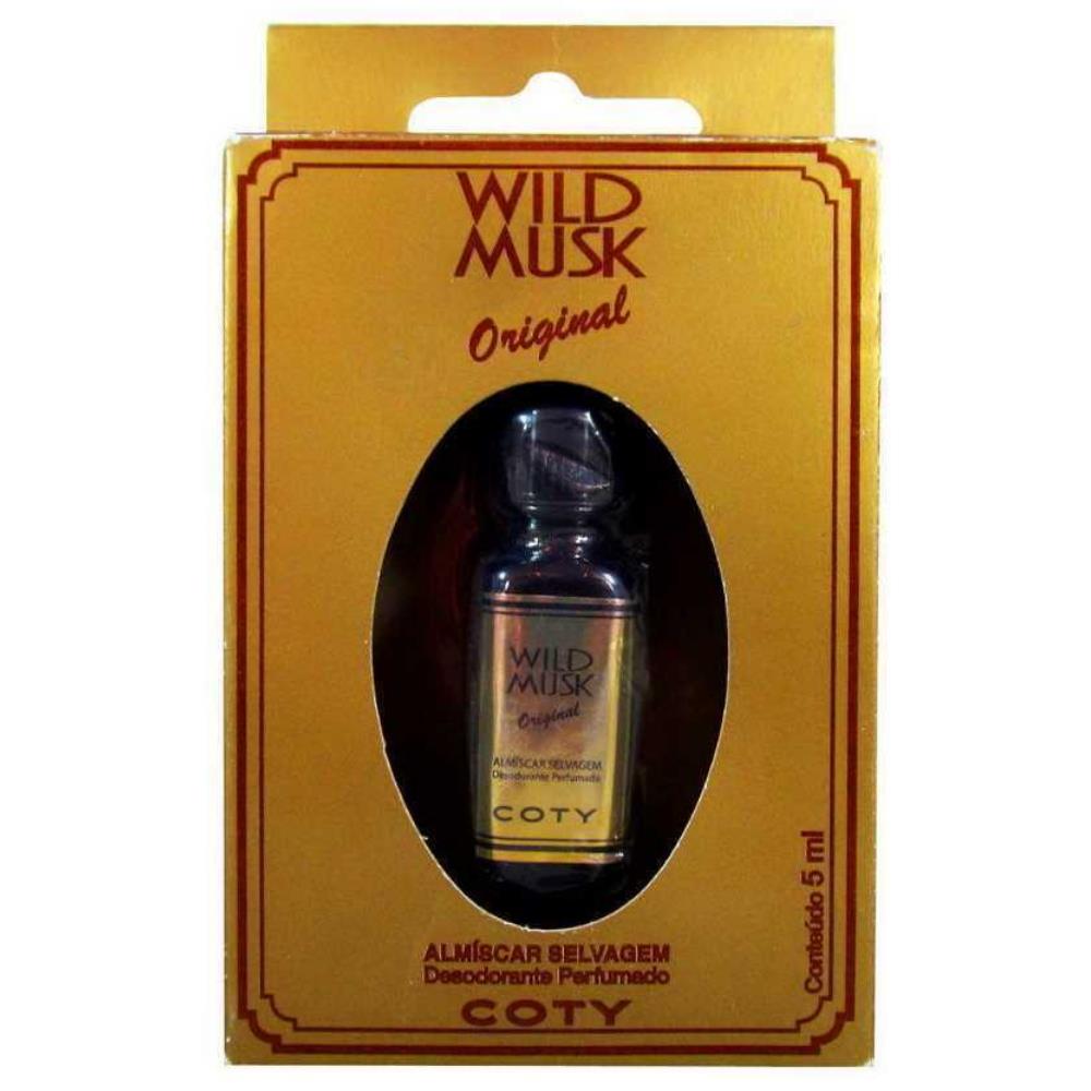 Original COTY WILD MUSK Perfume Oil 5ml - Authentic EU Version with Original Packaging | Long-Lasting Fragrance for Women, Daily Wear & Special Occasions