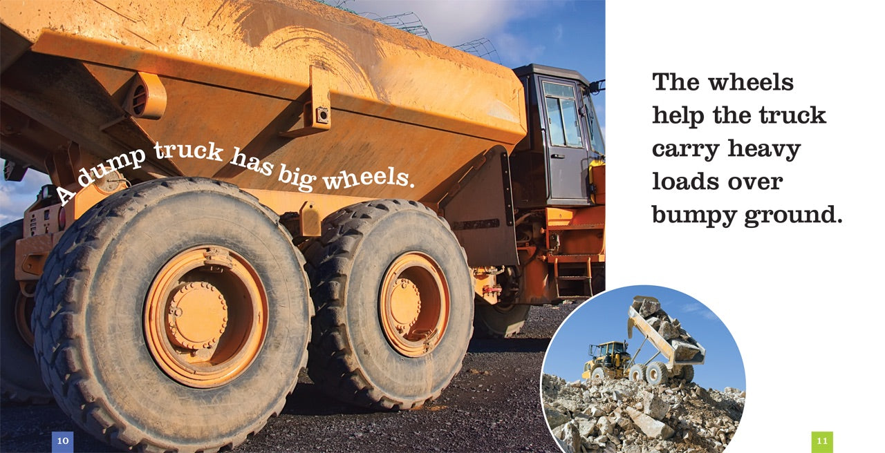 Dump Trucks for Kids - 978-1-60818-341-8 | Construction Toy Vehicles, Sandbox Play & Learning Activities