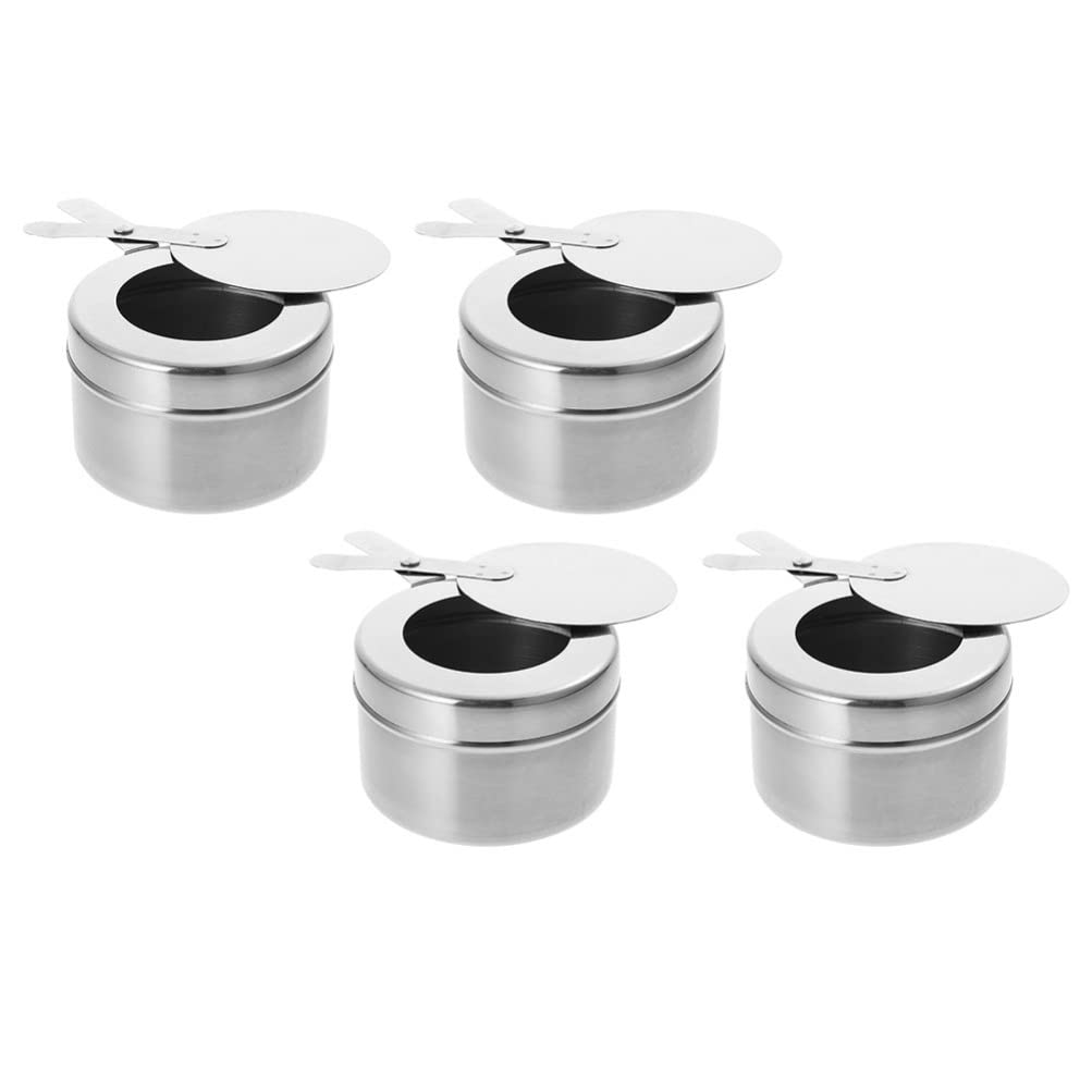 Lightweight Hemoton Hiking Backpack with 4pcs Mini Stove - Portable Burner for Camping, Backpacking & Outdoor Cooking | Perfect for Trail Meals, Picnics & Emergency Preparedness