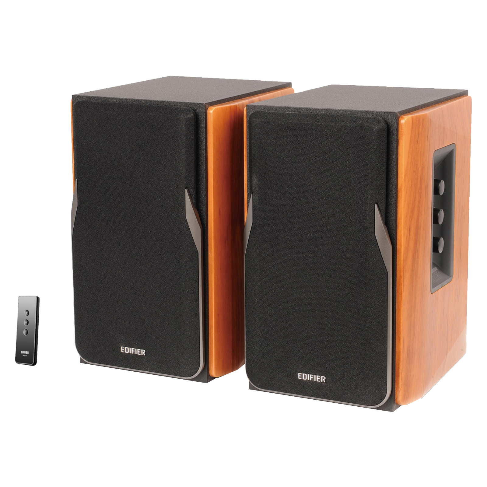 R1380T Premium Bookshelf Speakers - High-Quality Sound for Home Audio, Gaming & Music - Compact & Stylish Design for Living Room, Office & Studio Use
