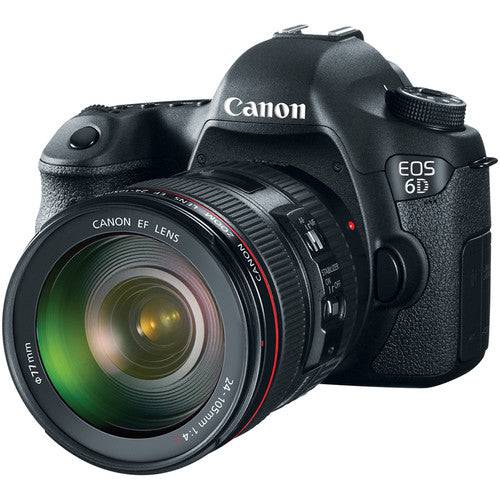 Canon EOS 6D DSLR Camera with 24-105mm f/4L Lens & PIXMA PRO-100 Printer Kit - Professional Photography Bundle for Wedding, Portrait & Landscape Shooting