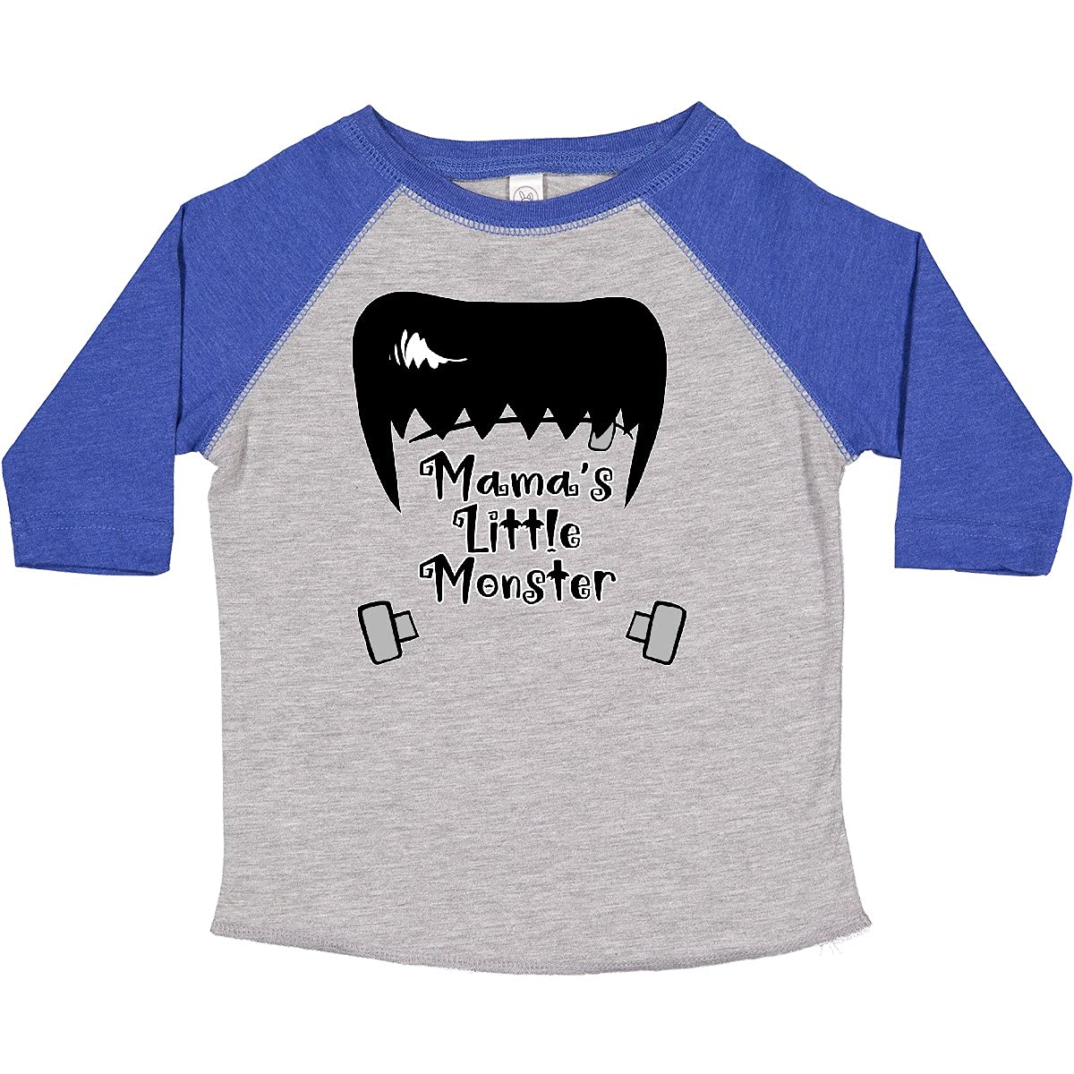 Inktastic Halloween Mama's Little Monster Frankenstein Toddler T-Shirt - Cute Halloween Costume Outfit for Boys & Girls - Perfect for Trick or Treat, Halloween Parties & Family Photos