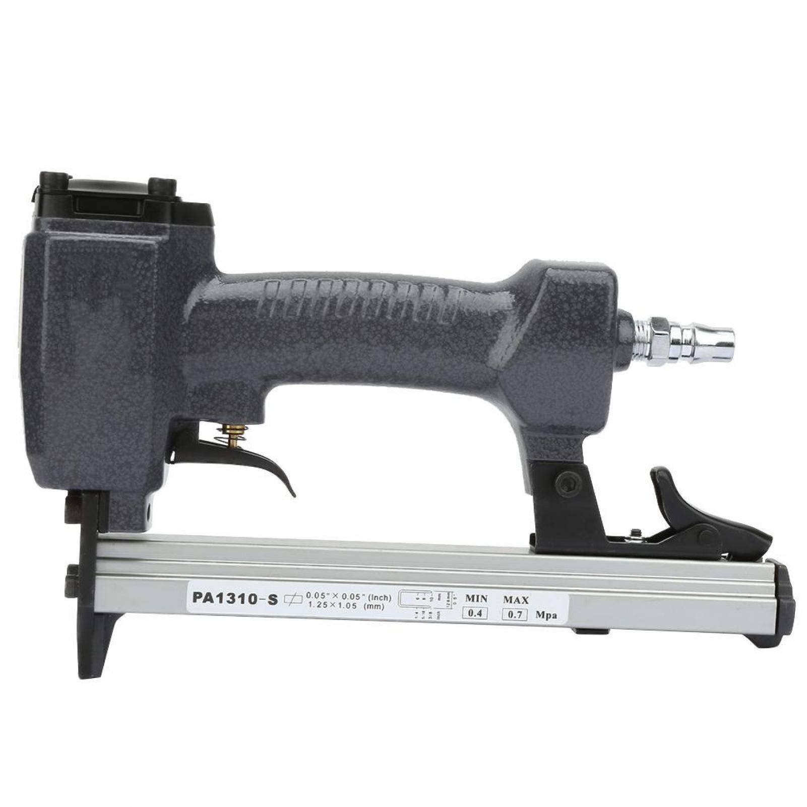 Heavy Duty Pneumatic Nail Gun for Woodworking - High Strength Stapler for Furniture Making & Carpentry Projects | Perfect for DIY Home Improvement, Cabinet Assembly, and Wood Framing