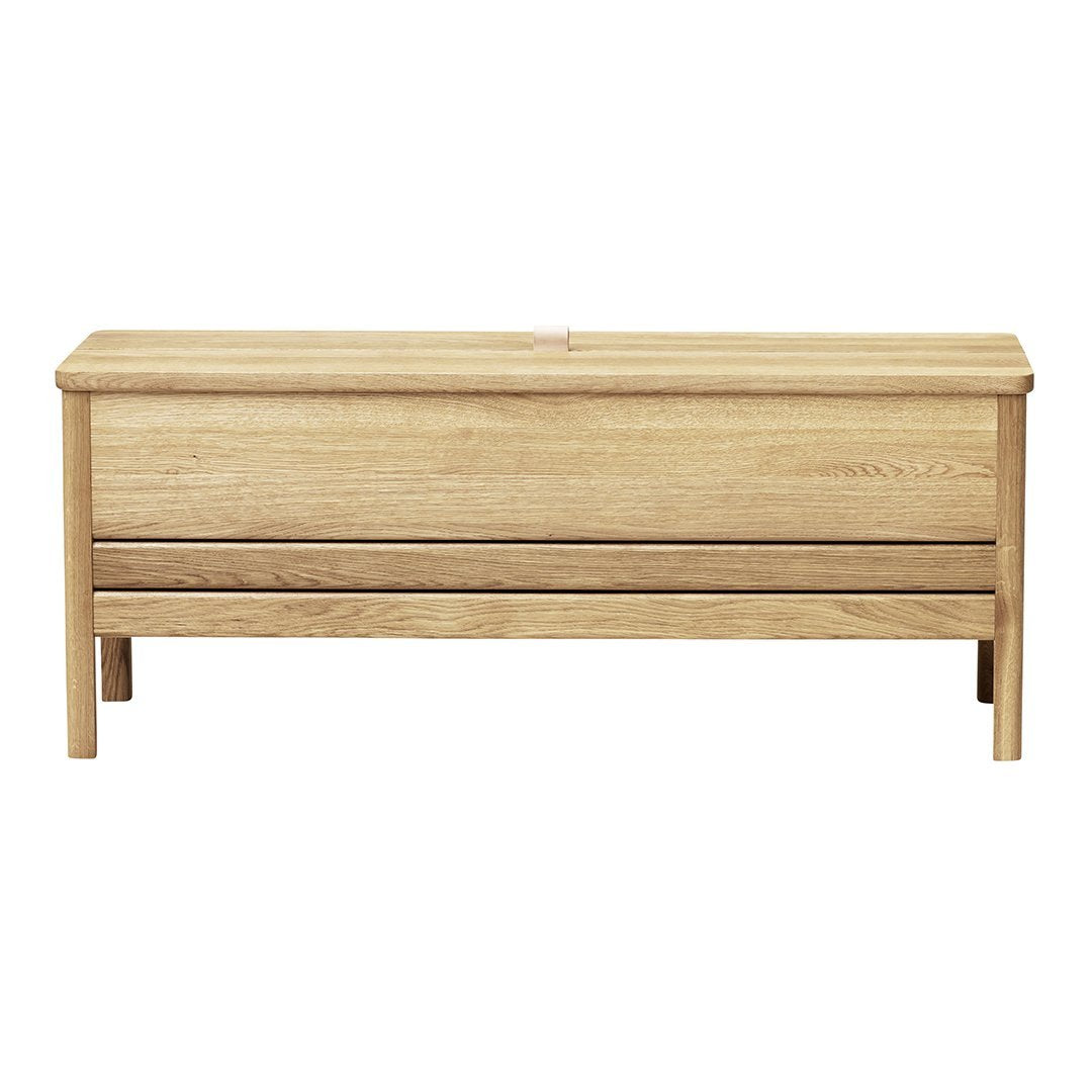 A Line Storage Bench - Stylish Entryway Bench with Hidden Storage for Shoes & Coats | Perfect for Hallway, Bedroom, or Mudroom Organization