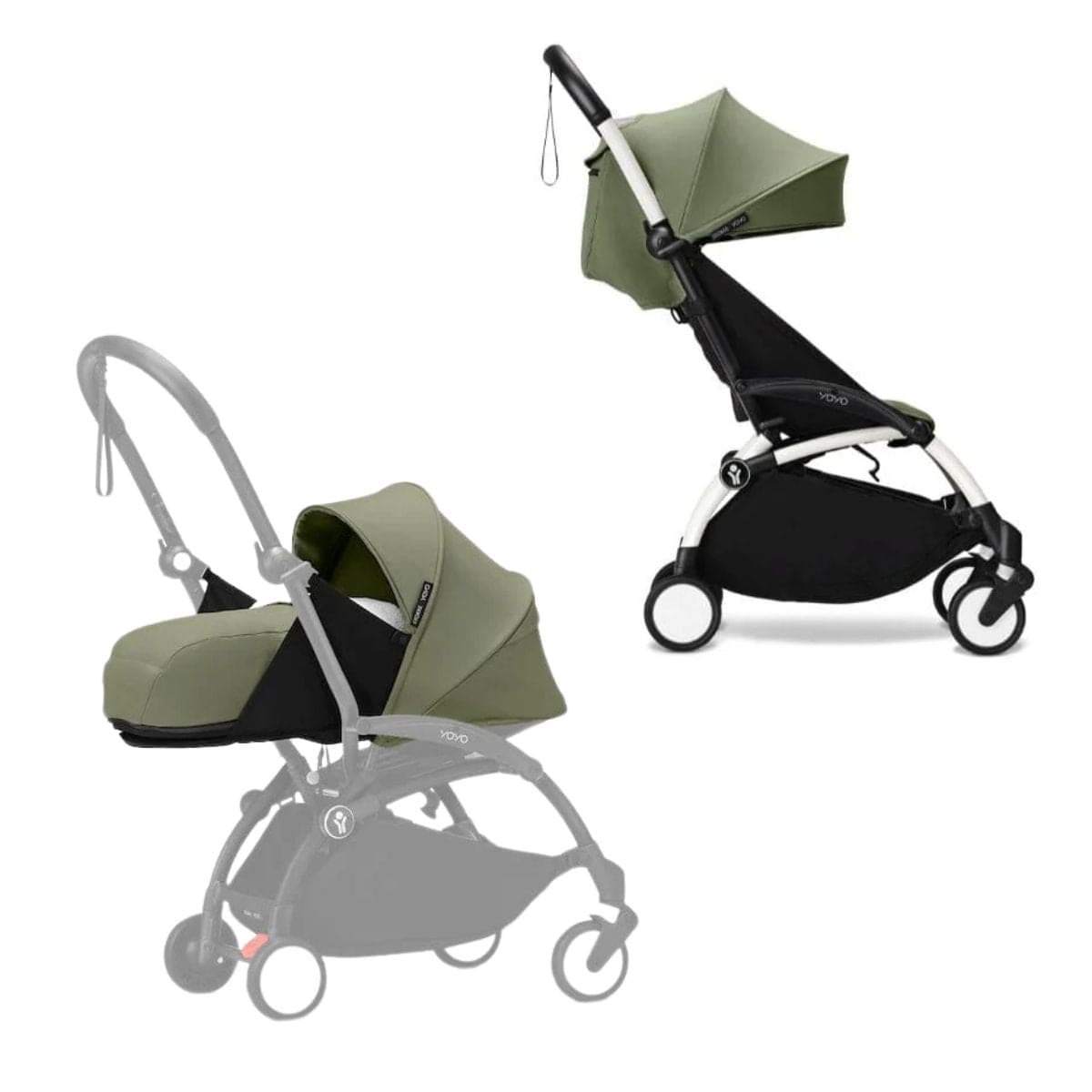Stokke YOYO3 0+ & 6+ Complete Baby Stroller - Lightweight Travel Stroller for Newborns to Toddlers | Perfect for Air Travel, City Walks & Everyday Use