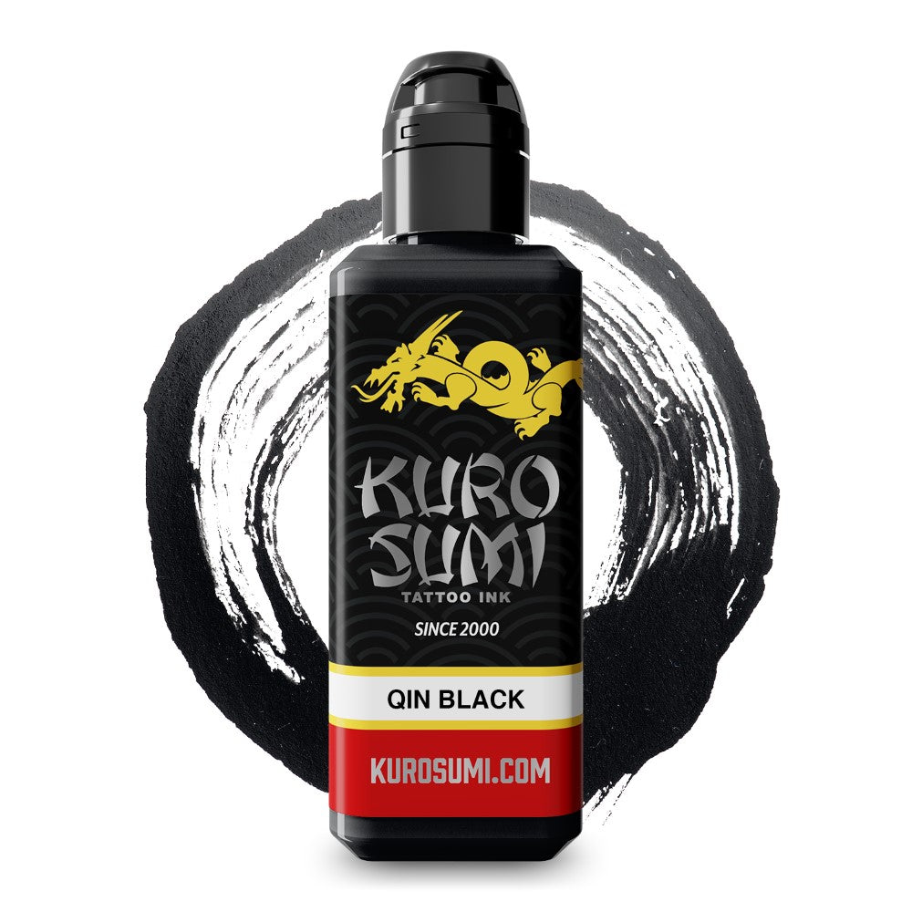 Kuro Sumi Qin Black Ink Stick - Premium Japanese Calligraphy Ink for Sumi-e, Brush Painting & Traditional Art - Perfect for Artists, Beginners & Zen Meditation