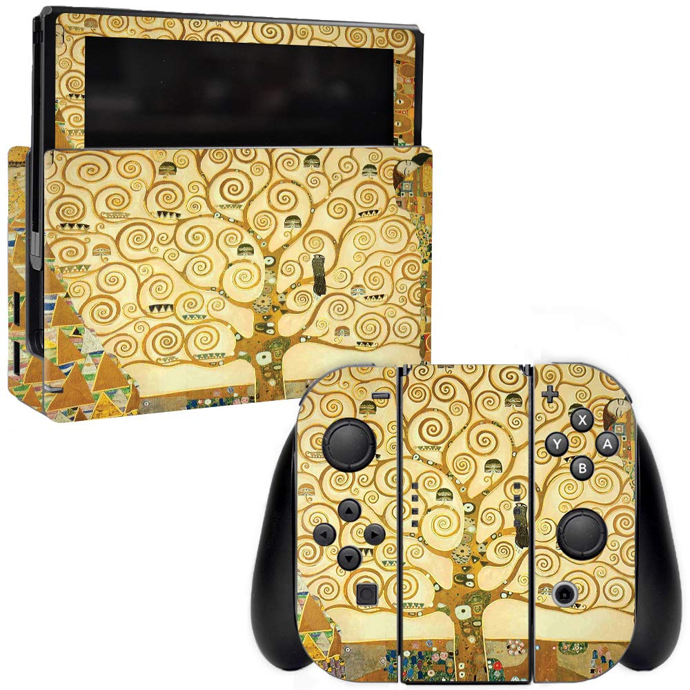 MightySkins Protective Vinyl Decal Wrap Cover for Nintendo Switch - Tree of Life Design | Durable, Customizable, Easy to Apply & Remove | Made in USA | Perfect for Gaming, Travel & Personalization