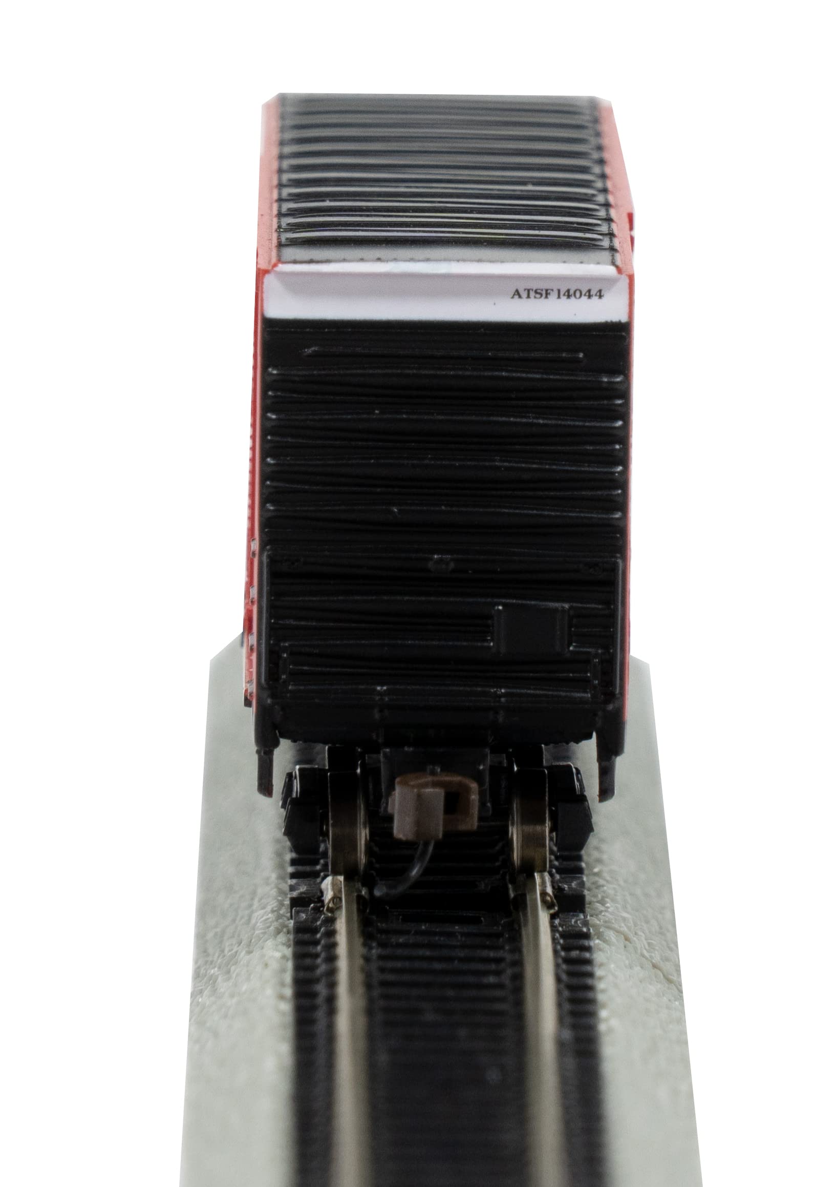 Bachmann Trains ATSF #14044 N Scale Hi-Cube Box Car Silver - Model Train Accessory for Railroad Layouts & Collectors
