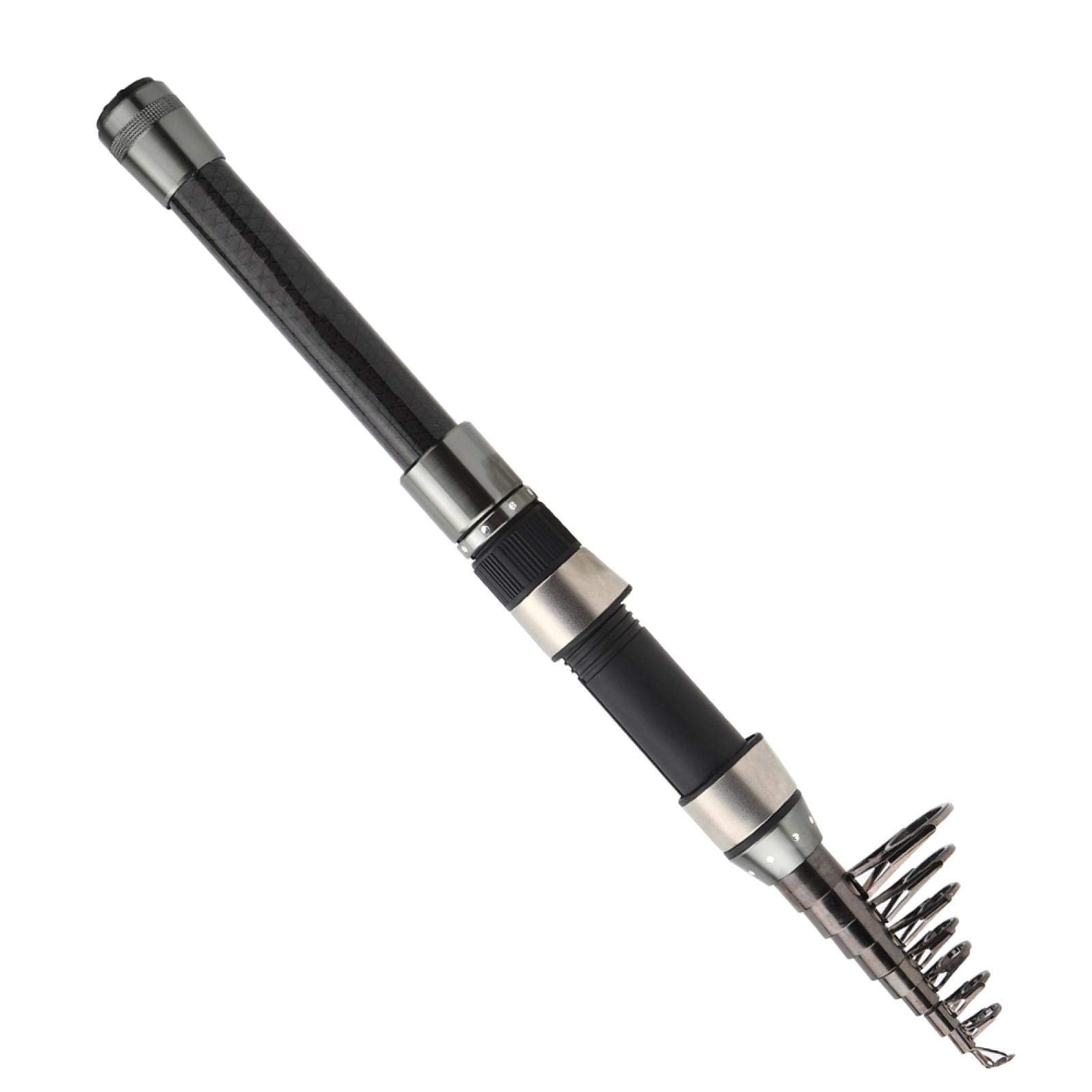 Shanrya Heavy Duty Portable Fishing Rod - Saltwater & Freshwater Fishing Pole for Wild Fishing | Ideal for Beach, Pier & Deep Sea Angling