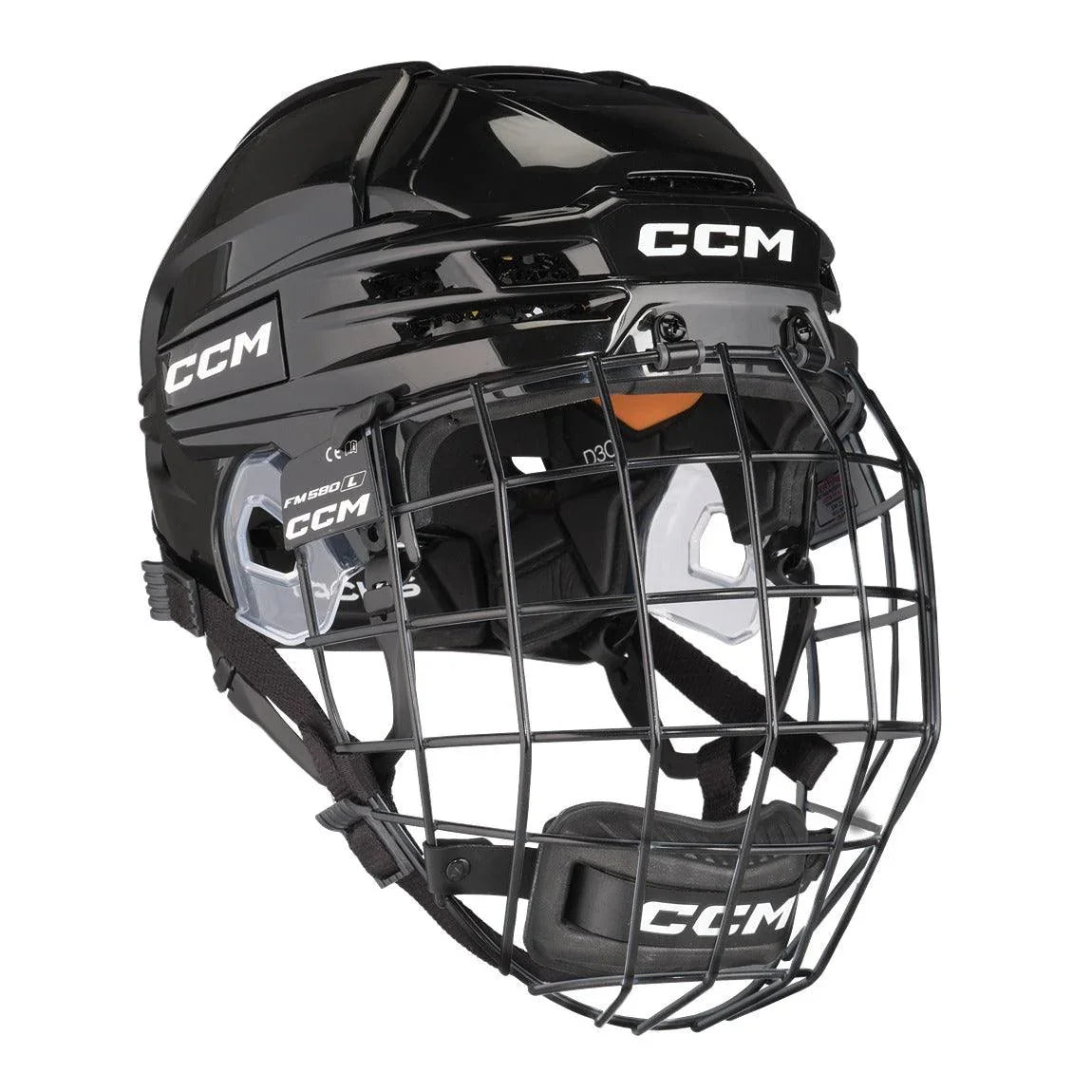 CCM Tacks 720 Hockey Helmet with Cage - Senior Ice Hockey Protective Gear for Men - Perfect for Competitive Play & Practice Sessions