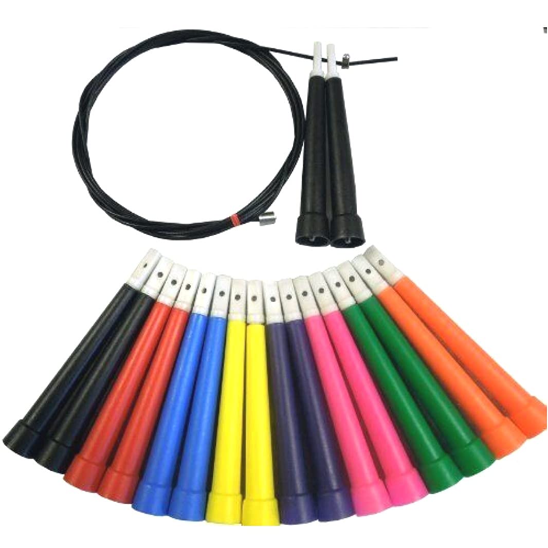 Treadlife Fitness Speed Jump Rope - Adjustable Wire Skipping Rope for Cardio, Boxing & CrossFit Training - Perfect for Home Workouts & Gym Exercises