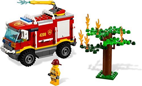 LEGO City Fire Truck Building Set 4208 – Firefighter Toy for Kids, STEM Learning, Creative Play – Perfect for Birthday Gifts & Pretend Fire Rescue Scenes