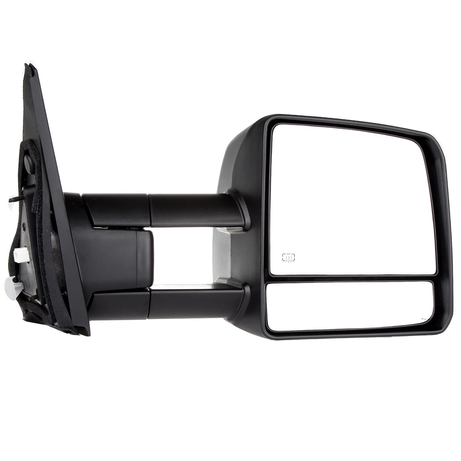 ECCPP Power Heated Towing Mirrors for Toyota Tundra 2007-2016 - Black LED Signal Manual Telescoping Side Mirrors (Pair Set) - Perfect for Towing, Camping & Off-Road Adventures
