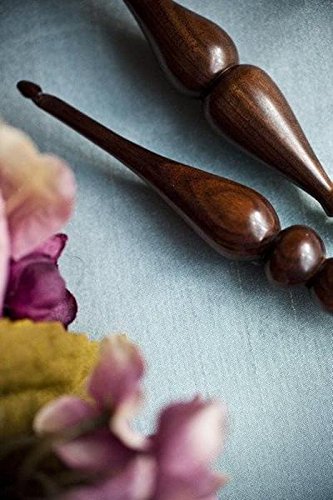 Premium Furls Crochet Hook 3.75mm - Ergonomic Bloodwood Crochet Needle for Smooth Stitching | Perfect for Amigurumi, Scarves, and DIY Yarn Crafts