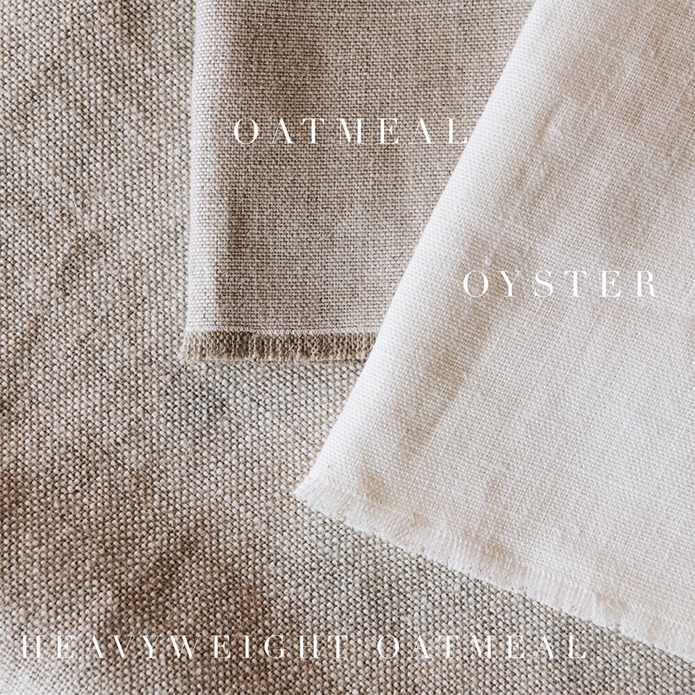 Elegant Fringed Linen Tablecloth - 100% Natural Cotton Fabric for Dining Room Decor, Wedding & Party Table Setting