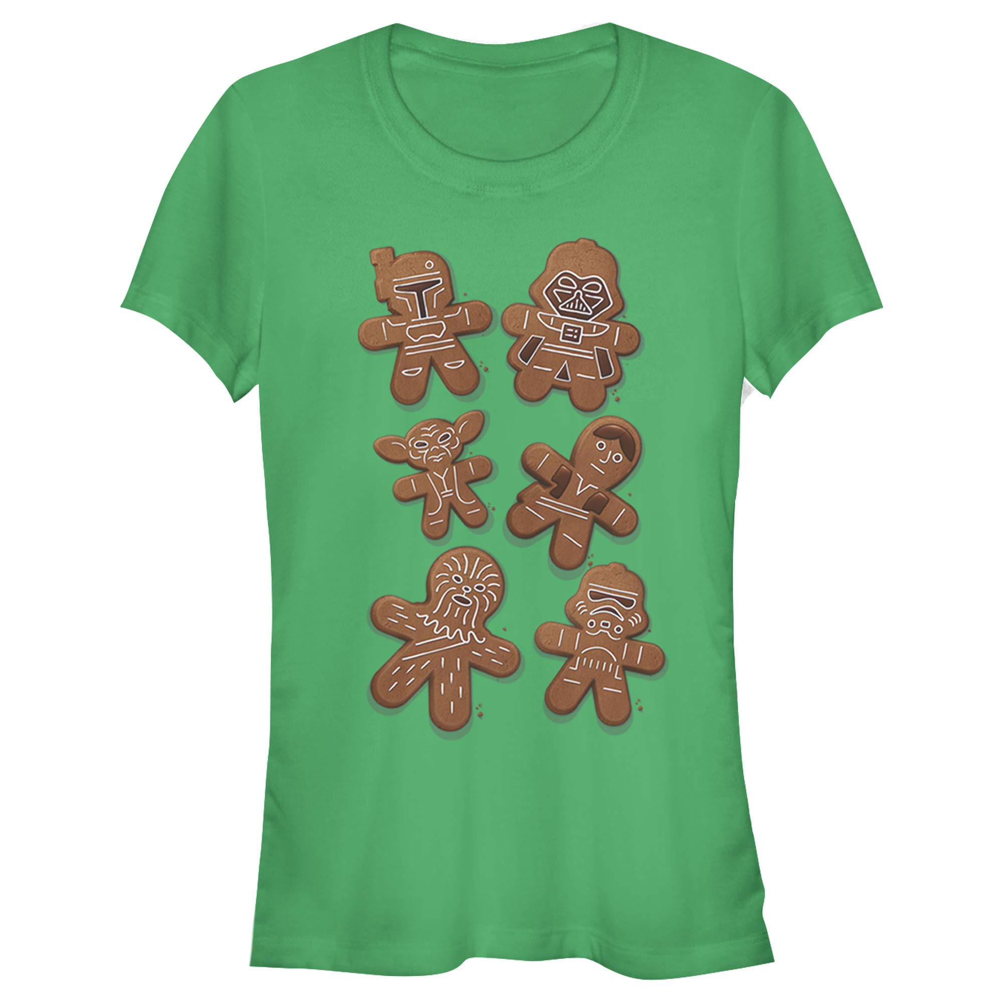 Star Wars Christmas Gingerbread Cookies T-Shirt for Kids - Fun Holiday Gift & Party Outfit for Boys & Girls - Perfect for Christmas Celebrations, Festive Gatherings & Cosplay