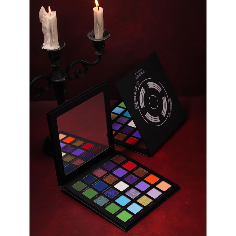 Blend Bunny Cosmetics Little Miss 'She Never Misses' 25-Shade Eyeshadow Palette | Highly Pigmented & Long-Lasting | Perfect for Everyday Makeup & Special Occasions