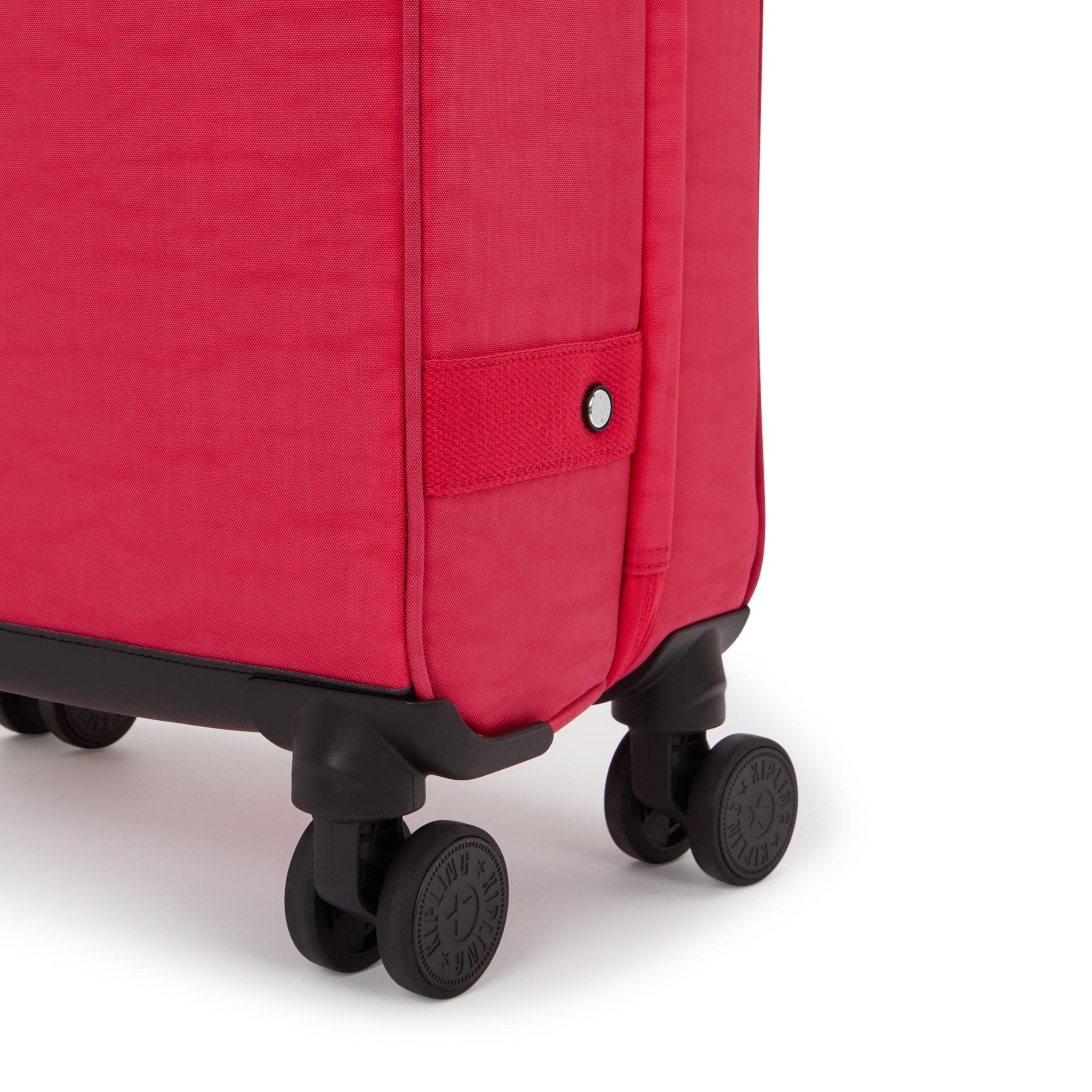 Kipling Spontaneous Small Rolling Luggage - Lightweight Carry-On Suitcase with 360° Wheels for Women, Resort Pink | Perfect for Business Travel, Weekend Getaways & Airplane Carry-On