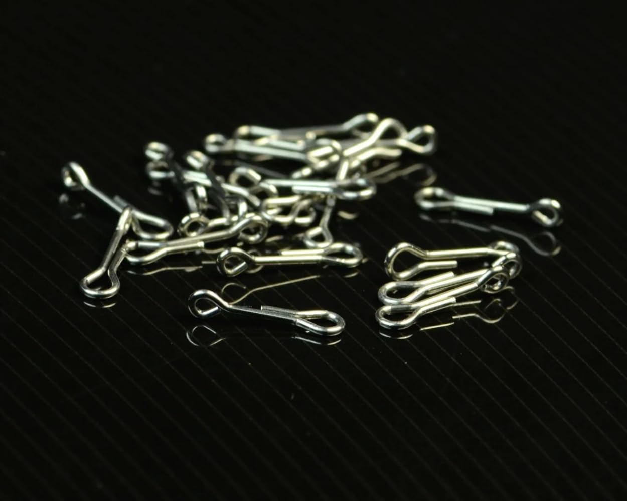 Premium Bulk Articulated Shanks for Fishing - Durable & Flexible Lures for Bass, Trout & Saltwater Fishing | Ideal for Freshwater & Ocean Angling