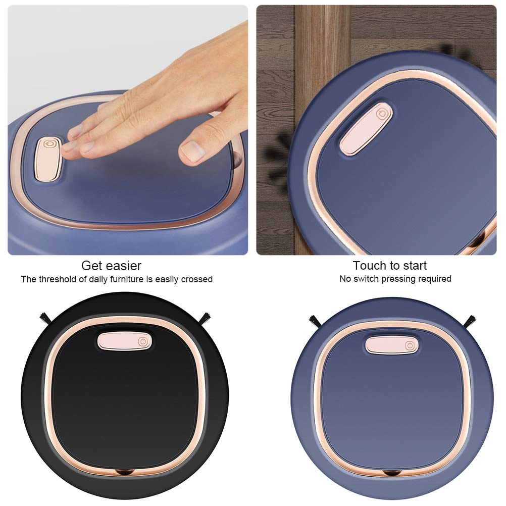3-in-1 Robot Vacuum Cleaner with Self-Emptying & Mop - Ideal for Pet Hair & Hard Floors