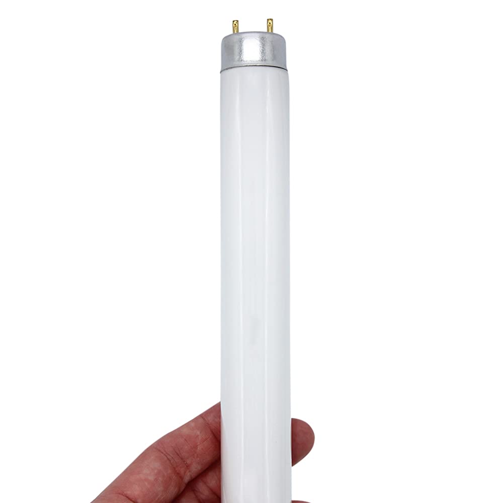 F17T8/741 LED Light Bulbs 2 Pack - Energy Efficient T8 Fluorescent Tube Replacement for Home, Office & Garage Lighting